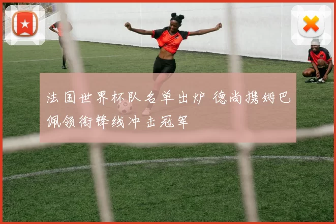 法国世界杯队名单出炉 德尚携姆巴佩领衔锋线冲击冠军